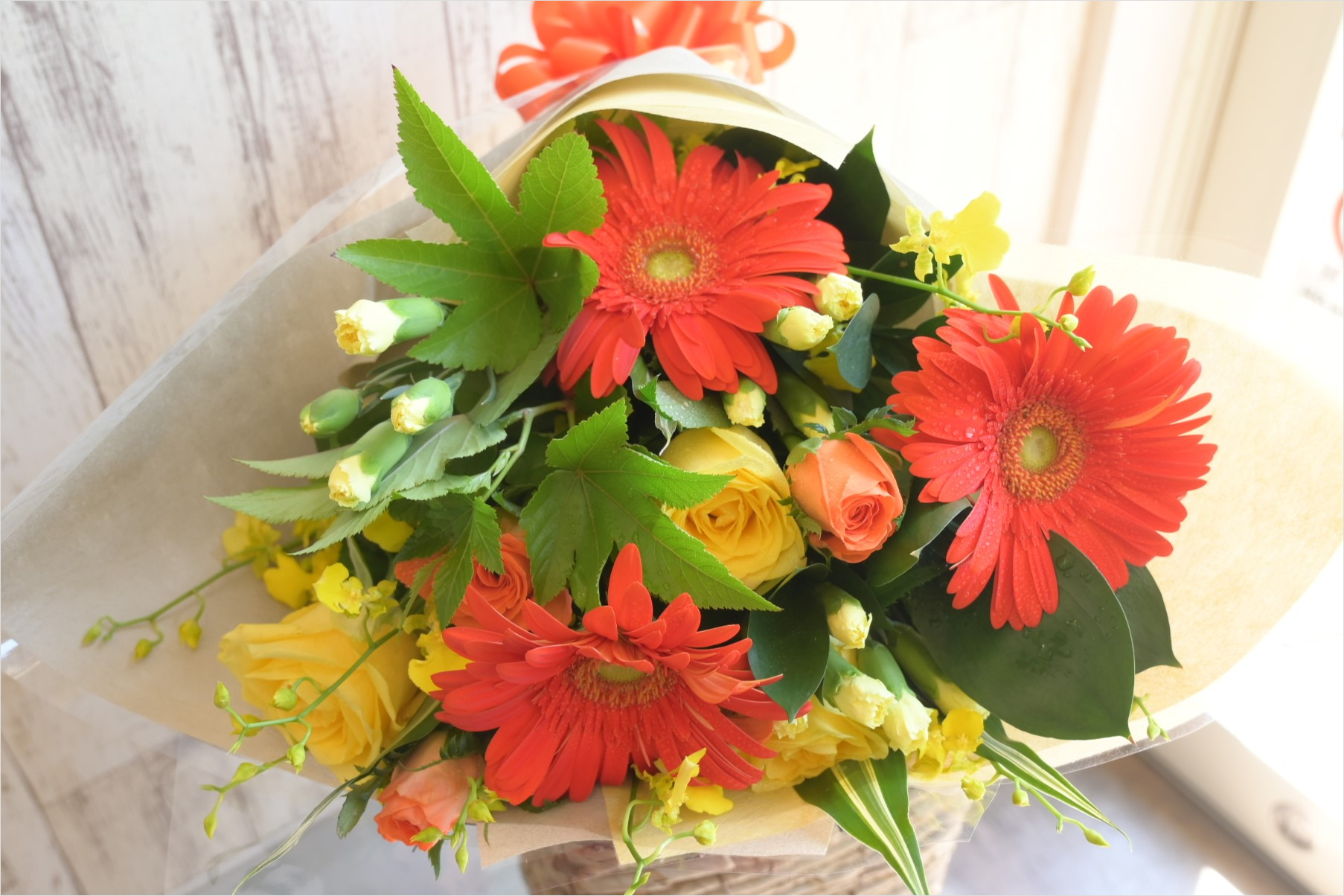 【敬老の日】ありがとうの花束