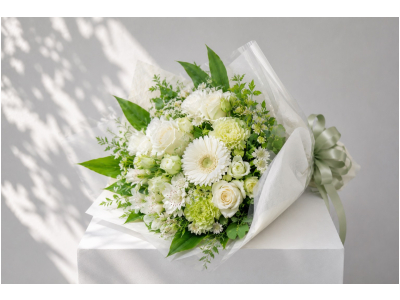 ホワイト系おまかせ花束